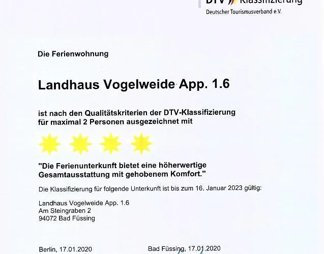 Vogelweide - 2 Mit Balkon * Bad Füssing